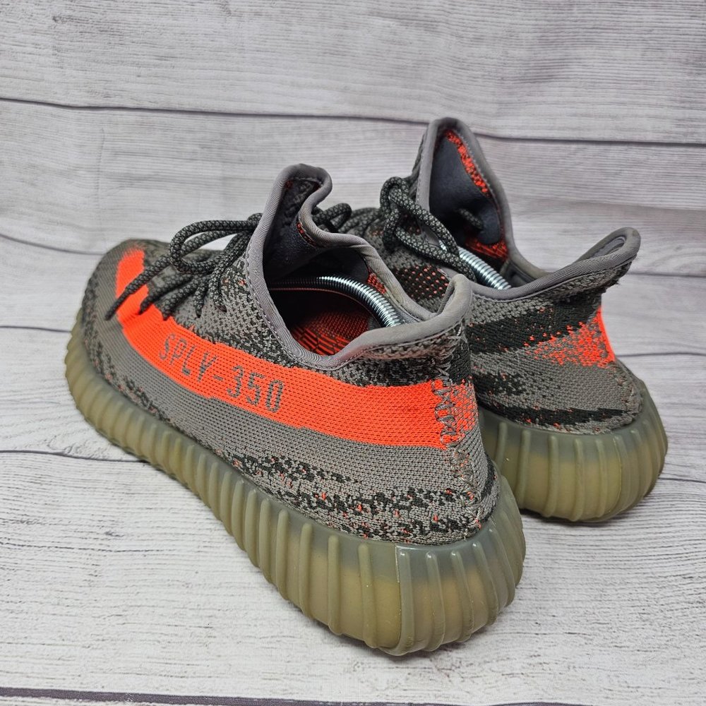 ADIDAS‎ YEEZY BOOST 350 V2 Beluga Reflective GW1229 100% AUTHENTIC Men's sz 12 - Picture 7 of 11
